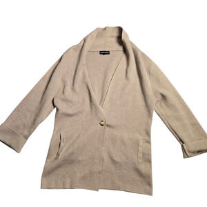 Kathryn McCarron Oversized Power Blazer in Camel Size: S